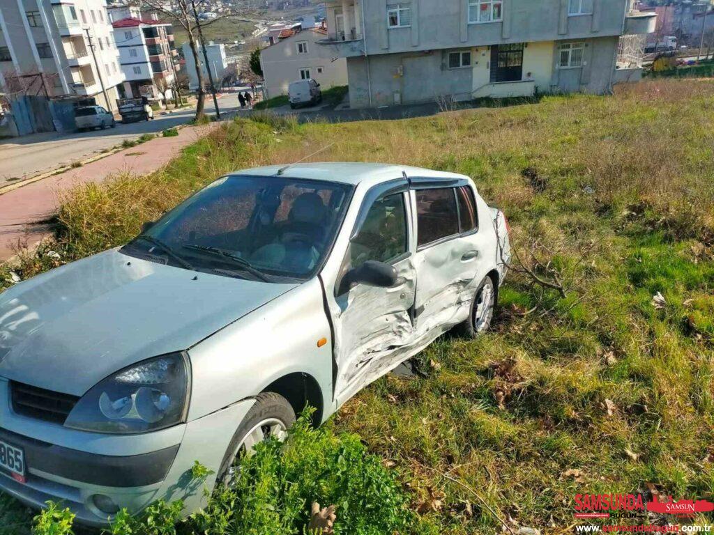 İlkadım’daki O Yolda Yine Trafik Kazası