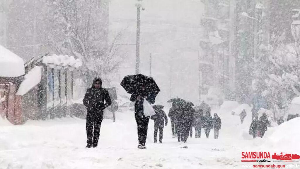 Samsun’da Eğitime Kar Engeli Devam Ediyor